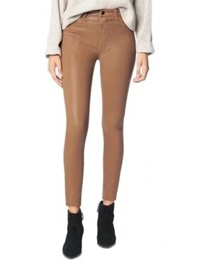 Joe's Jeans The Charlie Ankle Coated Maple Brown Jeans